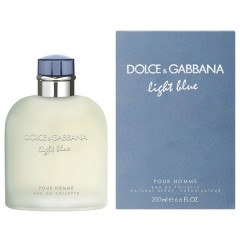 Dolce & Gabbana Light Blue Pour Homme EDT For Men (200ml)